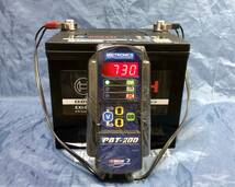 【中古、再生バッテリー!!】BOSCH EX-EFB Battery EXI-Q-85/115D23L (メーカー製造年’23)_画像2