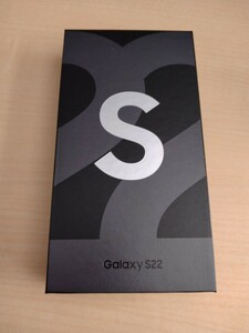 【新品未使用】Galaxy S22 SCG13SMA ファントムホワイト au SAMSUNG SIMフリー　8GB/256GB