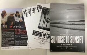 新品 パンフレット Pay money To my Pain 映画 SUNRISE TO SUNSET PTP The BONEZ The Ravens kj Dragon Ash ONE OK ROCK COOTIE WIND&SEA