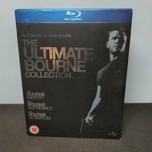 海外版 Blu-ray ジェイソンボーントリロジーBOX / THE ULTIMATE BOURNE COLLECTION / 難有 / ee098の画像1