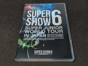 セル版 DVD SUPER JUNIOR WORLD TOUR SUPER SHOW6 in JAPAN / 難有 / dk879