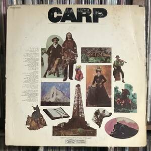 CARP USオリジナル盤 LP スワンプロック　Swawp カントリーロック　SSW ブラックホーク99選