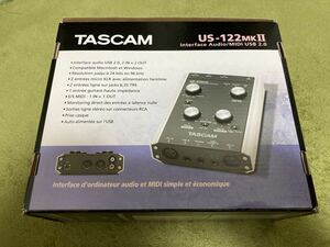 ジャンク TASCAM US 122 MK II オーディオ インターフェース