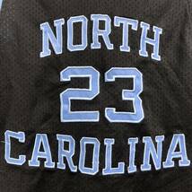 ■ 子供用 NORTH CAROLINA UNC #23 JORDAN バスケ ユニフォーム タンクトップ 古着 マイケルジョーダン ノースカロライナ サイズM ■_画像4