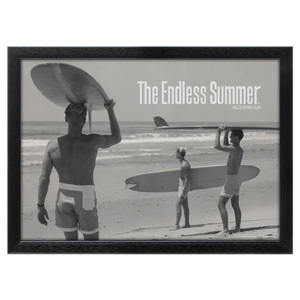 額入り映画ポスター ブルース・ブラウン The Endless Summer エンドレスサマー（mono1） （フレーム付きポスタ