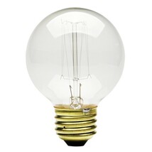 電球 レトロ おしゃれ エジソンバルブ べビーボール スクウォーレルケージ 60mm 40W E26 Edison Bulb エジ_画像2