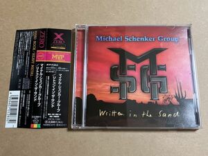 CD マイケル・シェンカー・グループ / WRITTEN IN THE SAND XRCN1283 MICHAEL SCHENKER GROUP リトゥン・イン・ザ・サンド