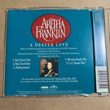 CD ARETHA FRANKLIN / A DEEPER LOVE 74321189752 ケーススレ_画像3