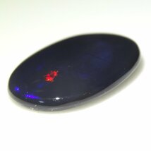 【大粒】天然ブラックオパール 黒母岩 マジカル 七色遊色 ルース 約4.8ct ライトニングリッジ産 品番:2311144_画像3