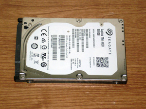 ★ 500GB ★ Seagate 【 ST500LT012 】 薄型7mm　良品 ★LS2