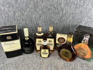 ウイスキー 古酒まとめセット SUNTORY サントリー スペシャルリザーブ Nikka スーパーニッカ HiHi whisky ジョニーウォーカー swing 未開封