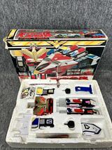 バンダイ BANDAI DX超合金 天空合体 ジェットイカロス 鳥人戦隊ジェットマン 当時物玩具ビンテージ デラックス 箱付き1991年 変形ロボット_画像2