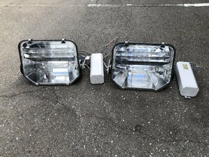 【引取限定】【中古品】National 松下電工 HID照明器具 安定器 単相200V 2組セット 通電確認済 / ITMYDJADT0QG