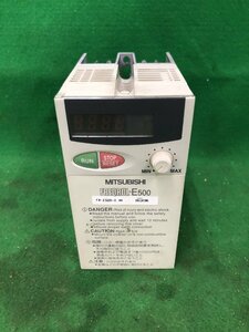 【中古品】三菱電機 インバータ FR-E520-0.4K 400W 通電未確認 現状渡し / ITCQ6BCEFKGB