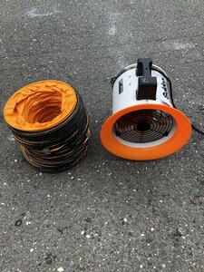 【中古品】★スイデン(suiden) 送風機 軸流ファンブロワ ハネ250mm 単相100V SJF-250RS-1 / ITMUV6XQ78LC