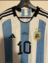 WC 2022 アルゼンチン代表 (H) ユニフォーム メッシ Final_画像2