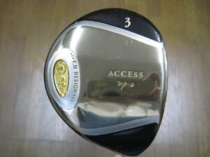 中古ブリヂストン　Ｂｓ　ＡＣＣＥＳＳ　アクセス　ＶＰ－Ｘ　３Ｗ　アクセスオリジナルカーボンシャフト　フレックス：Ｔ４３