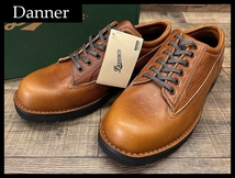 送無 新品 Danner ダナー D211407 グレシャム シボ革 オイルドレザー ウォーキング シューズ ブーツ 短靴 速乾 吸汗 アウトドア 茶 27.0 ②_画像1