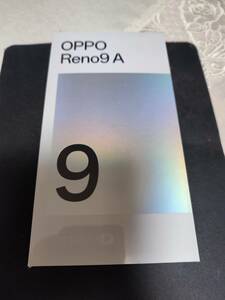 OPPO Reno9 A　ナイトブラック 新品未使用 本体 オッポ A301OP SIMフリー Y!mobile版 １円スタート