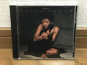 ANITA BAKER / Rapture ソウル R&B 名盤 輸入盤(US盤 品番:604442) Chapter 8 / Paul Jackson Jr / Paulinho Da Costa / Greg Phillinganes