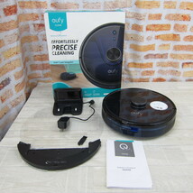 10226PC23【中古品】Anker Eufy RoboVac L35 Hybrid (ロボット掃除機) 水拭き両用 / 3200Pa 強力吸引/AIマッピング_画像1