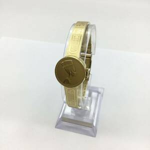 【6127】 稼働品☆ SEIKO セイコー 1E20-0A20 レディース腕時計 クォーツ 黄金のネフェルティティ 純正ベルト 本体のみ 中古品 二次流通品