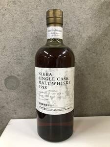 ニッカ　シングルカスクモルト　1988-2011 北海道余市モルト　61%