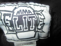 XL◆MMA ELITE◆ロングパンツ◆黒/サイド 迷彩柄◆USA古着 送料無料_画像5