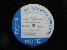 【US-Orig】耳・47-W63ラベル・BLUE NOTE 4057 ★ Stanley Turrentine / with The Three Sounds ◆ RVG・MONO盤・コーディングジャケット_画像3