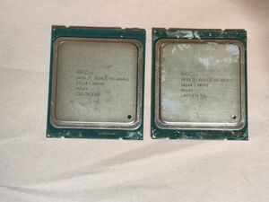 インテル Xeon E5-2650 v2 2個セット 8コア16スレッド CPU 動作品