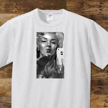 マリリンモンロー MarilynMonroe スマホ 自撮り 新品　送料込　男女兼用　ユニセックス　サイズ豊富　SからXXL選べる_画像1