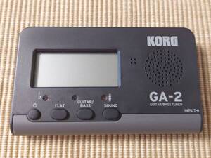 送料無料 KORG GA-2 ギター/ベースチューナー おまけ付き コルグ