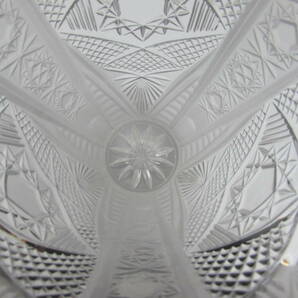 保管品 SOGA GLASS 曽我ガラス インペリアルコレクション フラワーベース 花瓶 花器 カットグラス インテリア オブジェ 高さ26.2㎝ 箱付の画像9