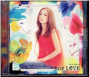 CD★西野カナ★just LOVE　【DVD付き】