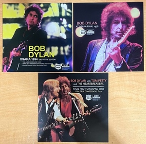 BOB DYLAN　3タイトルセット TOM PETTY and THE HEARTBREAKERS ボブ・ディラン　トム・ペティ ＆ ザ・ハートブレイカーズ