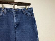 90sヴィンテージ MADE IN MEXICOメキシコ製Wrangler ラングラー936PWDデニムパンツW36実測W92cmL66cm_画像2