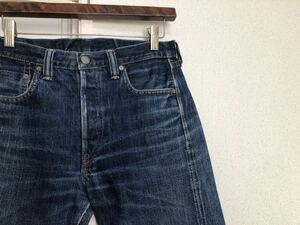 MADE IN JAPAN сделано в Японии FULLCOUNT Fullcount 1108.hige Denim брюки надпись W30 измерения W76cmL78cm