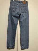 01年12月00sヴィンテージMADE IN CANADAカナダ製Levi's リーバイス501-0193デニムパンツボタン裏217表記W33実測W82cmL84cm_画像6