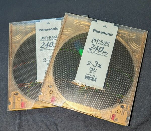 年度末限定特別価格【新品未使用】パナソニック　DVD―RAM 4.7GB ×2枚セット