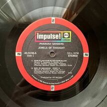 オリジナル ファラオ・サンダース 美品 コーティング LP レコード スピリチュアル Black Jazz フリージャズ Impules AS-9190 Us Original _画像5