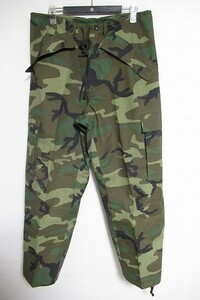 Z11277:米軍 ECWCSパンツ TROUSERS,COLD WEATHER,CAMOUFLAGE,EZPERIMENATAL NO A/DAAK60-94-C-1074/S-R