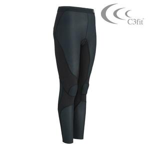 ★C3fit/シースリーフィット★新品　M　黒 インパクトエアーロングタイツ /Impact Air Long Tights　収納袋付