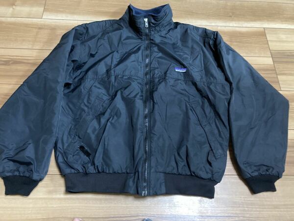 patagonia パタゴニア p6 シェルドシンチラジャケット　ナイロンジャケット　ブラック　コスタリカ製　２０００年前後モデル　Ｍサイズ