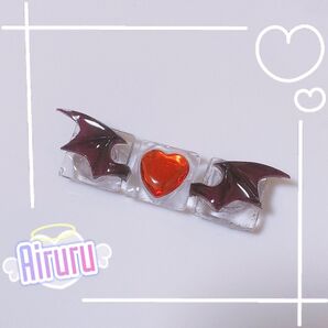 PCキーキャップ3個悪魔の羽特殊キーボード対応