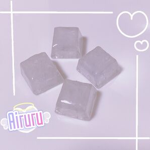 肉球キーキャップ 4個セット 氷風
