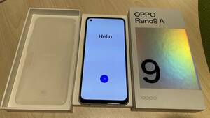 OPPO Reno9 A A301OP SIMフリー Y!mobile ムーンホワイト 6.4インチ 新品未使用品！100円から！