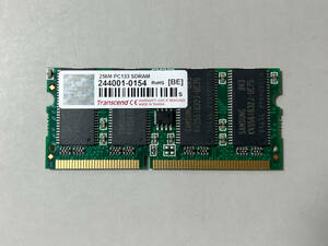 ★Transcend 256MB PC133 SDRAM PC メモリ ②　管理番号[F2-B0360]