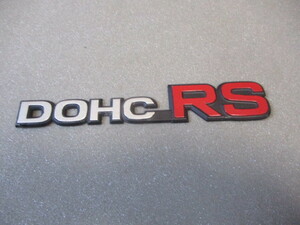 スカイライン・FJ・DR30・鉄仮面・R30　DOHC-RS　当時物　エンブレム　美中古