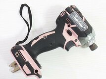 ∞ makita マキタ 充電式インパクトドライバ TD137DRFX 14.4V 純正バッテリー 3.0Ah BL1430 急速充電器 DC18RC ケース 説明書 □H8_画像3