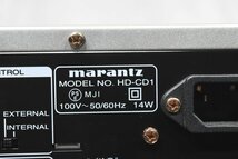 marantz マランツ CDプレーヤー HD-CD1_画像7